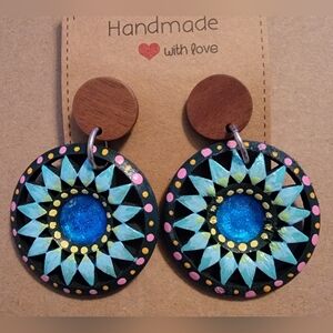 Handpainted earrings